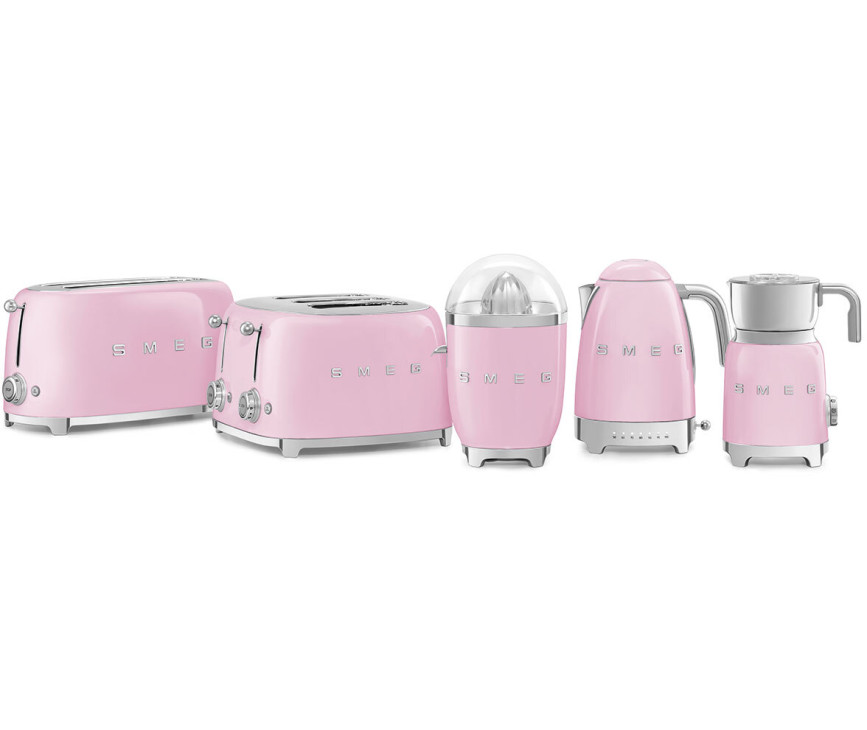 Smeg TSF03PKEU broodrooster roze