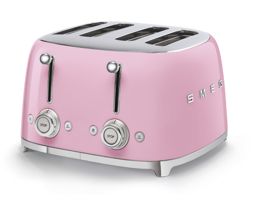 Smeg TSF03PKEU broodrooster roze