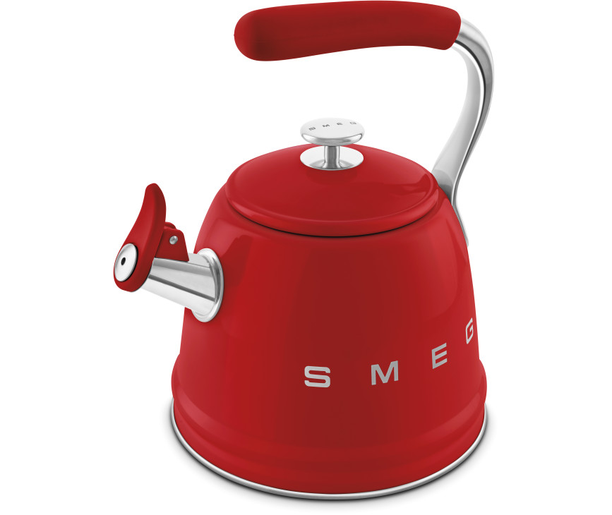 Smeg WKF01RD fluitketel - jaren 50 - rood