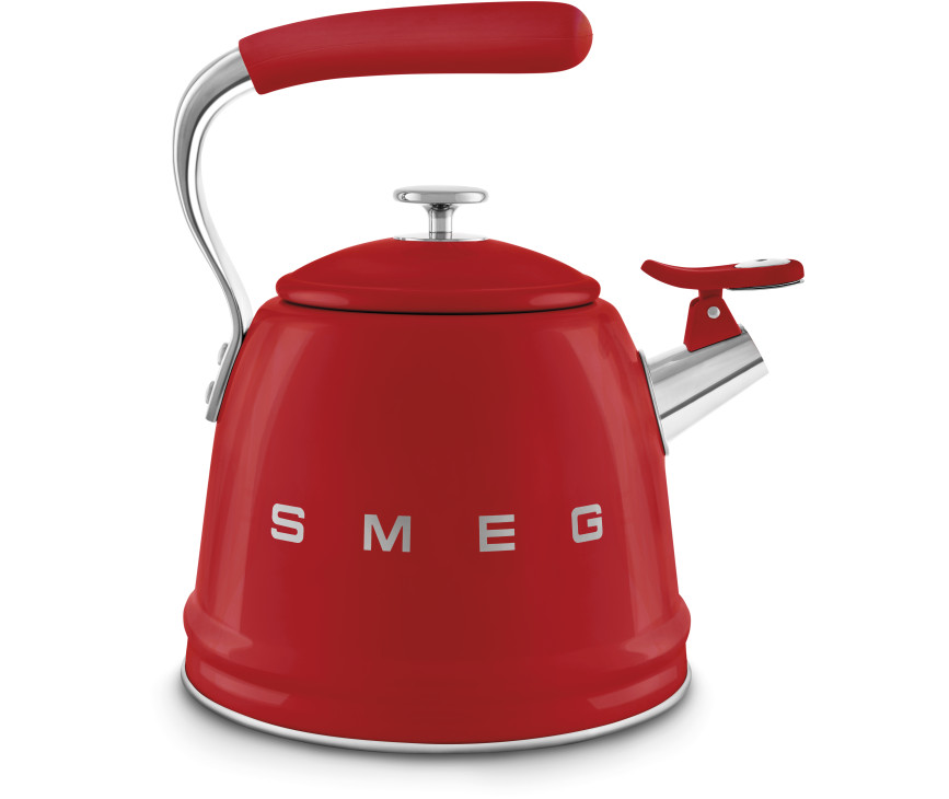 Smeg WKF01RD fluitketel - jaren 50 - rood