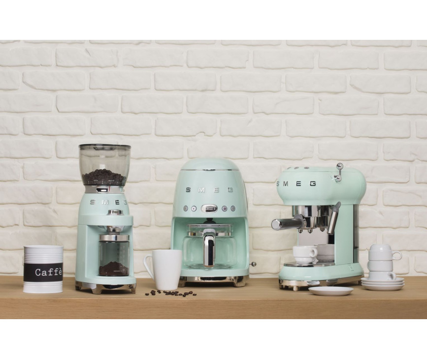 Smeg CGF01PGEU bonenmaler / koffiemolen watergroen