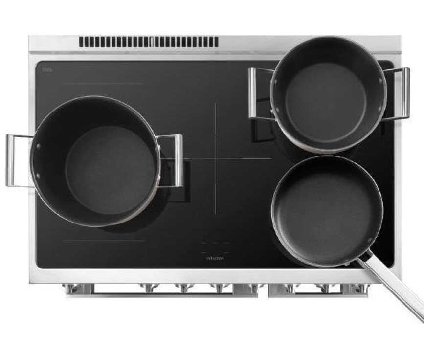 Smeg CPF92IMWH inductie fornuis - wit - dubbele oven - Portofino