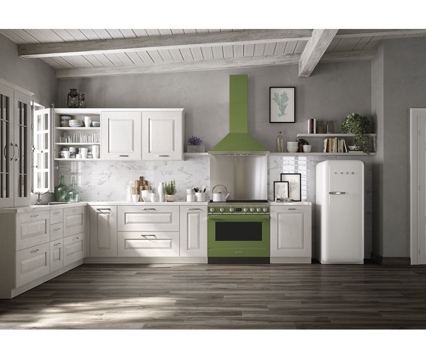 Smeg CPF9IPOG inductie fornuis - groen
