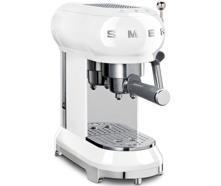 Smeg ECF01WHEU espresso koffiemachine - wit