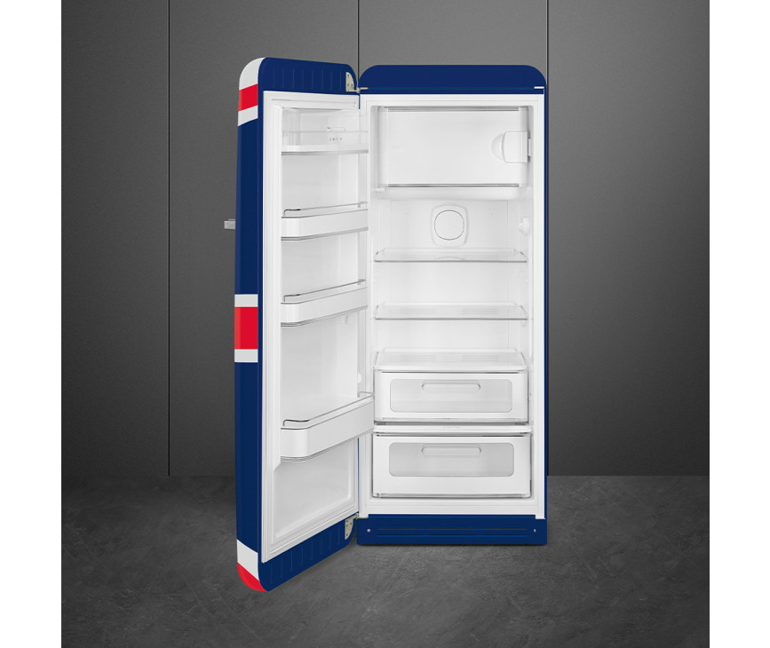 Smeg FAB28LDUJ5 koelkast Union Jack - linksdraaiend