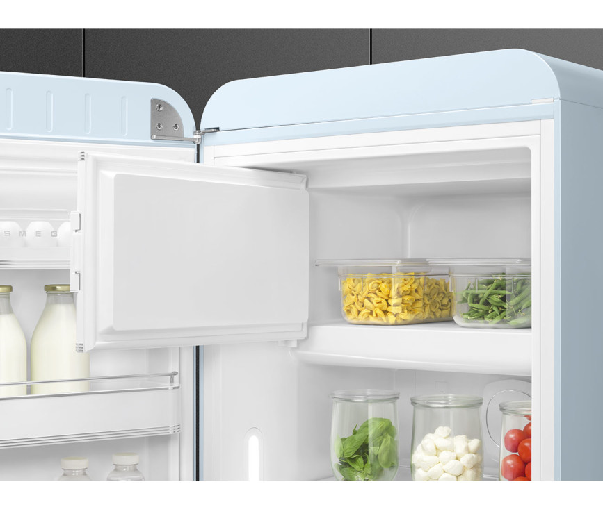 Smeg FAB28LPB5 koelkast pastelblauw - linksdraaiend
