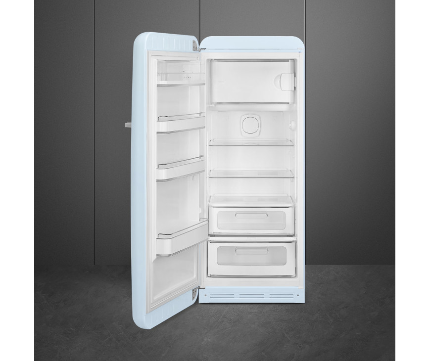 Smeg FAB28LPB5 koelkast pastelblauw - linksdraaiend
