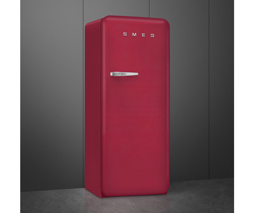 Smeg FAB28RDRB5 rechtsdraaiende koelkast - Ruby Red