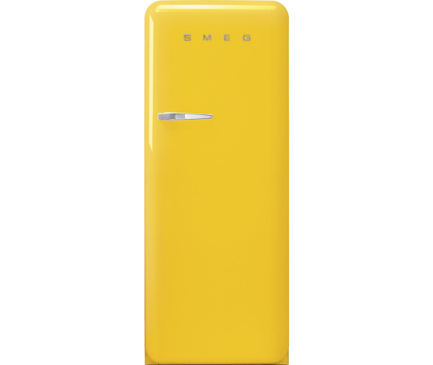 Smeg FAB28RYW5 koelkast geel - rechtsdraaiend