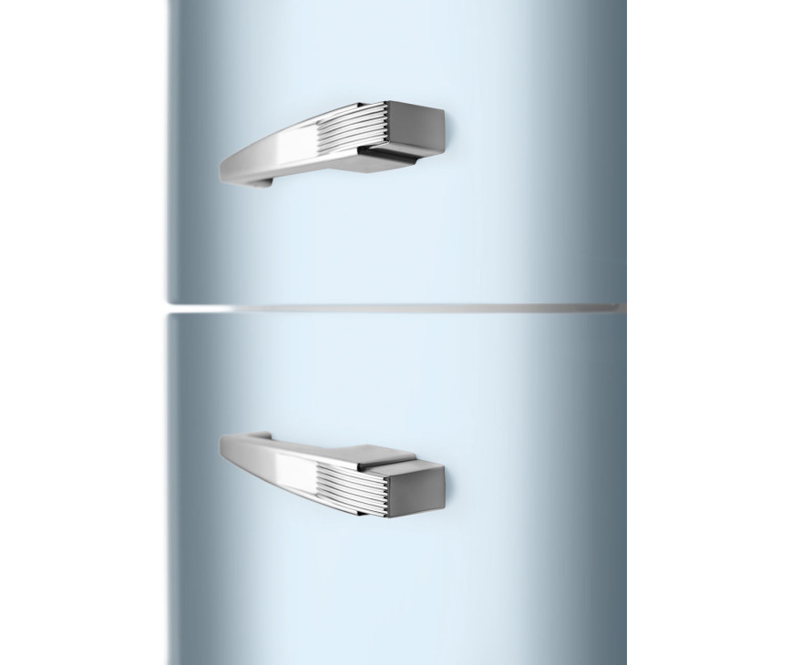 Smeg FAB30LPB5 retro jaren 50 koelkast - pastel blauw - linksdraaiend