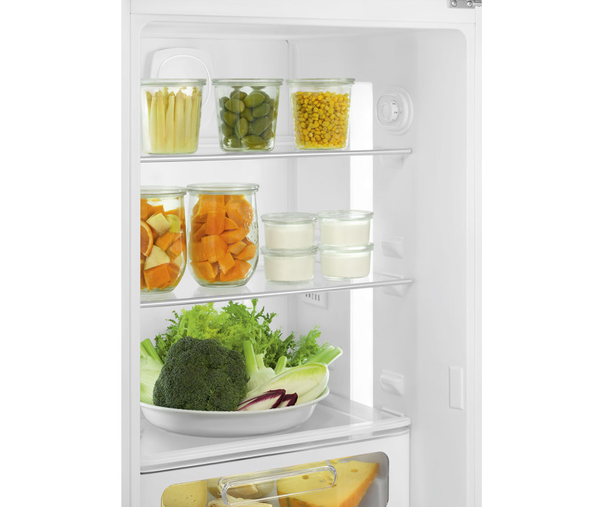 Smeg FAB30LWH5 retro jaren 50 koelkast - linksdraaiend - wit
