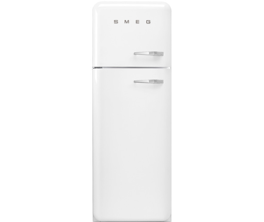 Smeg FAB30LWH5 retro jaren 50 koelkast - linksdraaiend - wit