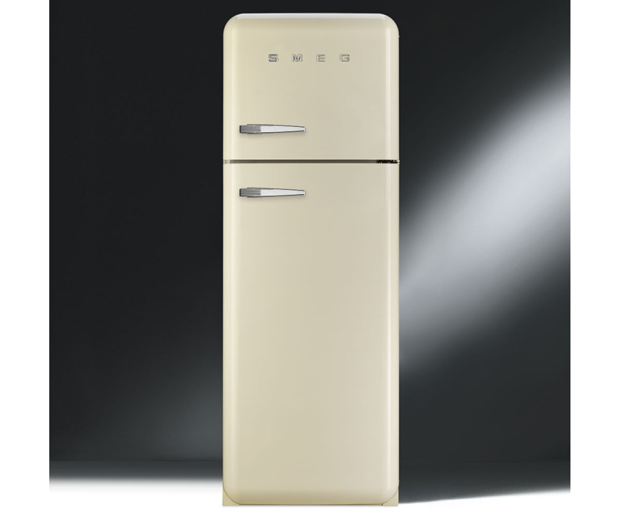 Smeg FAB30RP1 koelkast creme - rechtsdraaiend