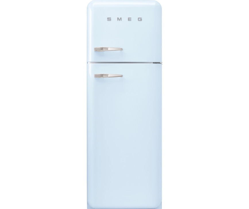 Smeg FAB30RPB5 rechtsdraaiende retro koelkast - pastel blauw