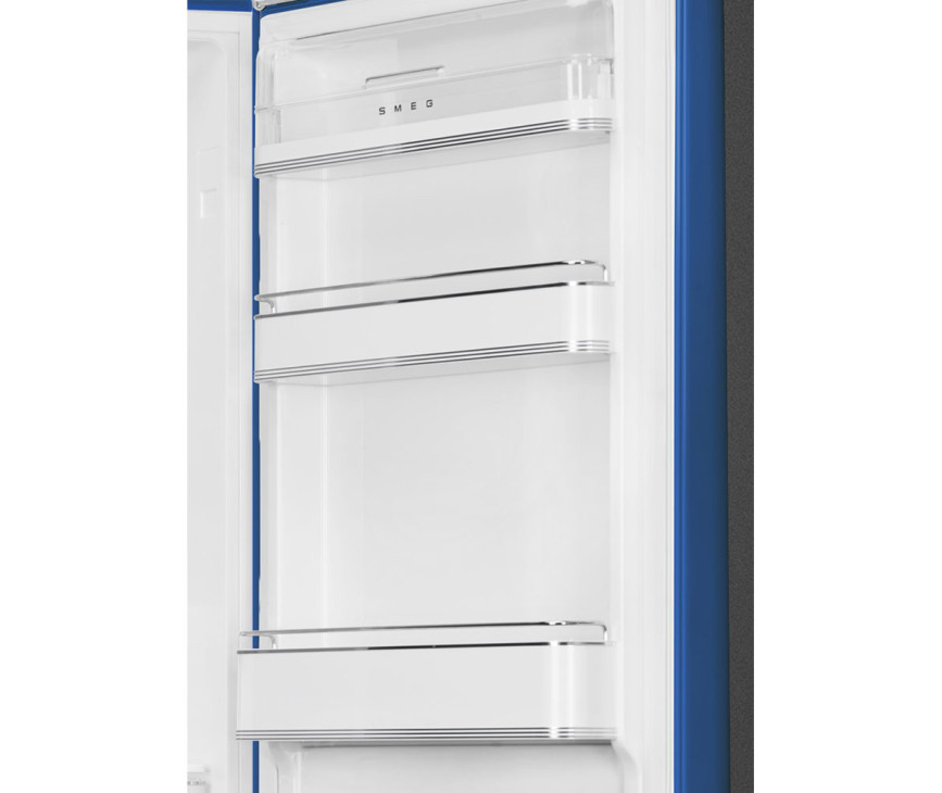 Smeg FAB32RBE5 retro jaren 50 koelkast blauw - rechtsdraaiend