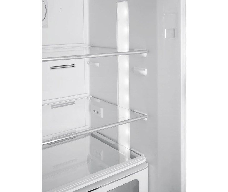 Smeg FAB32RBE5 retro jaren 50 koelkast blauw - rechtsdraaiend