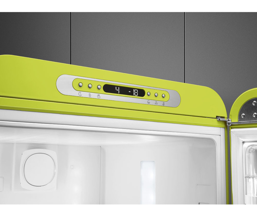 Smeg FAB32RLI5 koelkast limegroen - rechtsdraaiend 