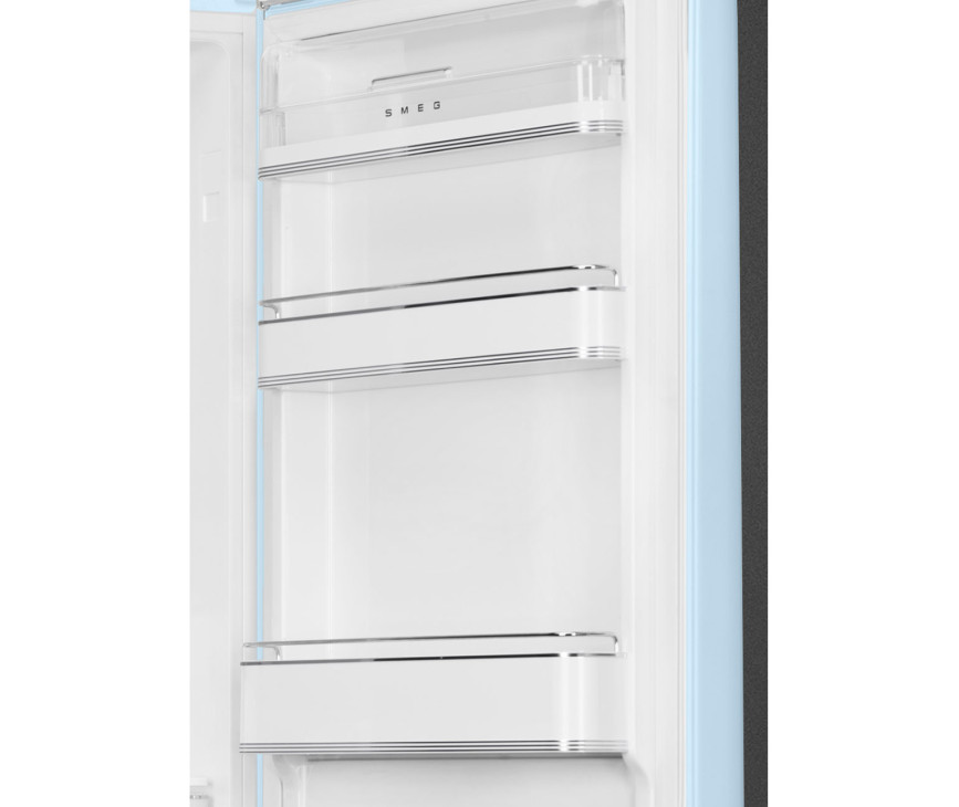Smeg FAB32RPB5 retro jaren 50 koelkast pastelblauw - rechtsdraaiend