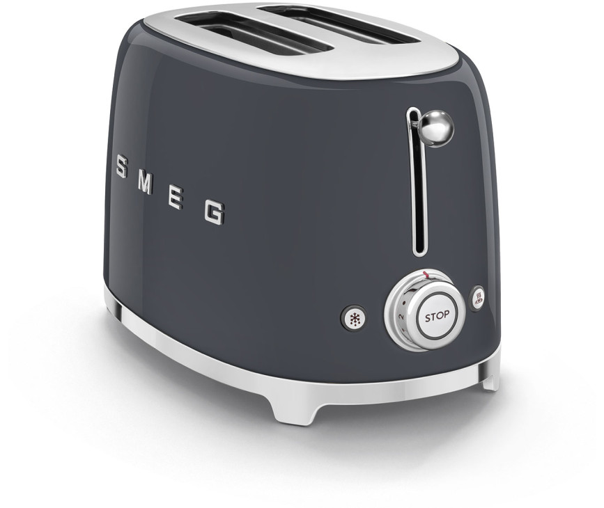 Smeg TSF01GREU broodrooster - lei grijs