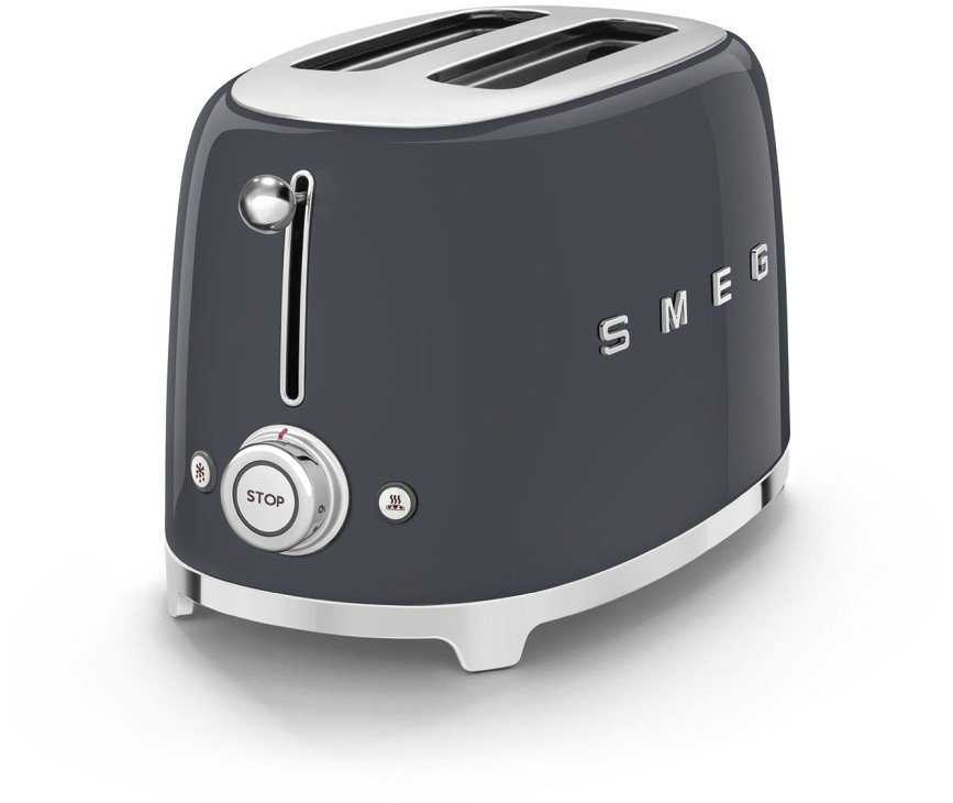 Smeg TSF01GREU broodrooster - lei grijs