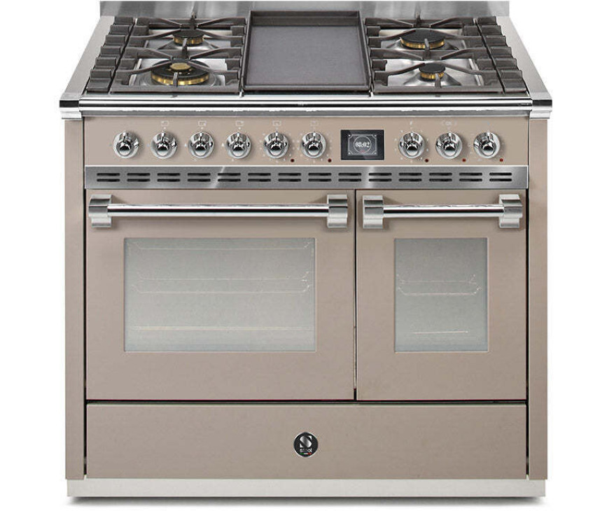 Steel AQ10SF-4B Ascot gas fornuis - 100 cm - combi-stoomoven