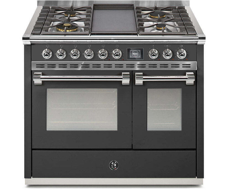 Steel AQ10SF-4B Ascot gas fornuis - 100 cm - combi-stoomoven