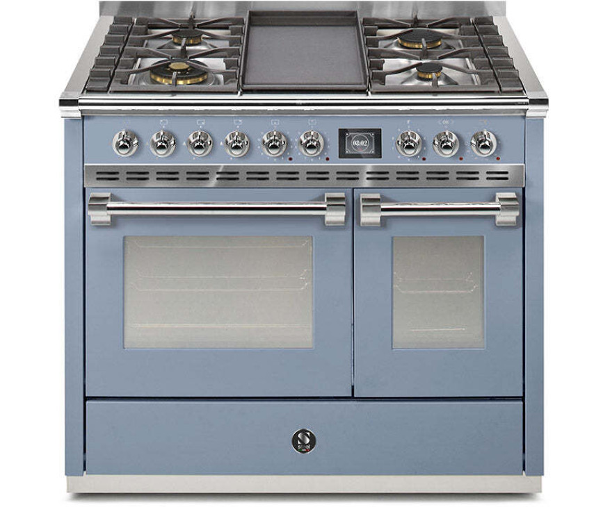 Steel AQ10SF-4B Ascot gas fornuis - 100 cm - combi-stoomoven