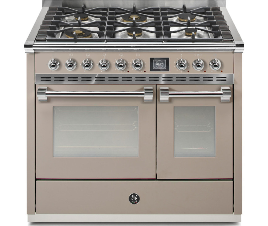 Steel AQ10SF-4M Ascot gas fornuis - 100 cm - combi-stoomoven