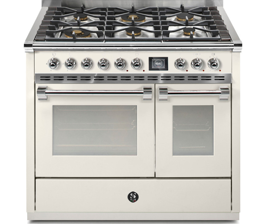Steel AQ10SF-4M Ascot gas fornuis - 100 cm - combi-stoomoven