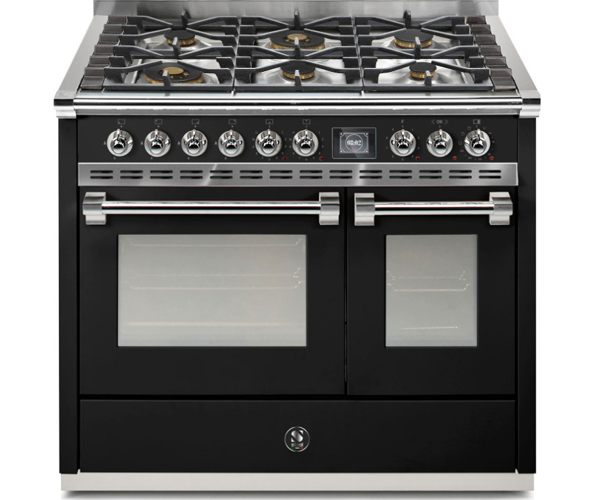 Steel AQ10SF-4M Ascot gas fornuis - 100 cm - combi-stoomoven