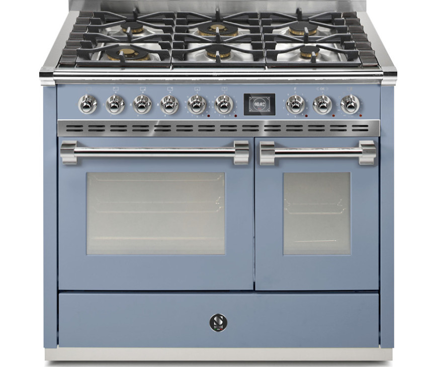 Steel AQ10SF-4M Ascot gas fornuis - 100 cm - combi-stoomoven