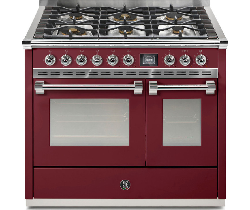 Steel AQ10SF-4M Ascot gas fornuis - 100 cm - combi-stoomoven