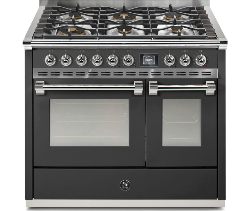 Steel AQ10SF-4M Ascot gas fornuis - 100 cm - combi-stoomoven