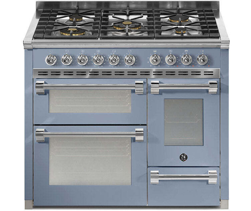 Steel AQ10SFF-4M Ascot gas fornuis - 100 cm breed - mega wok