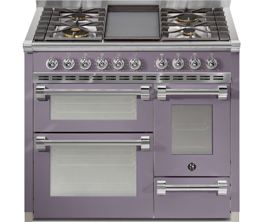 Steel AQ10SFF-6W Ascot gas fornuis - 100 cm - combi-stoomoven
