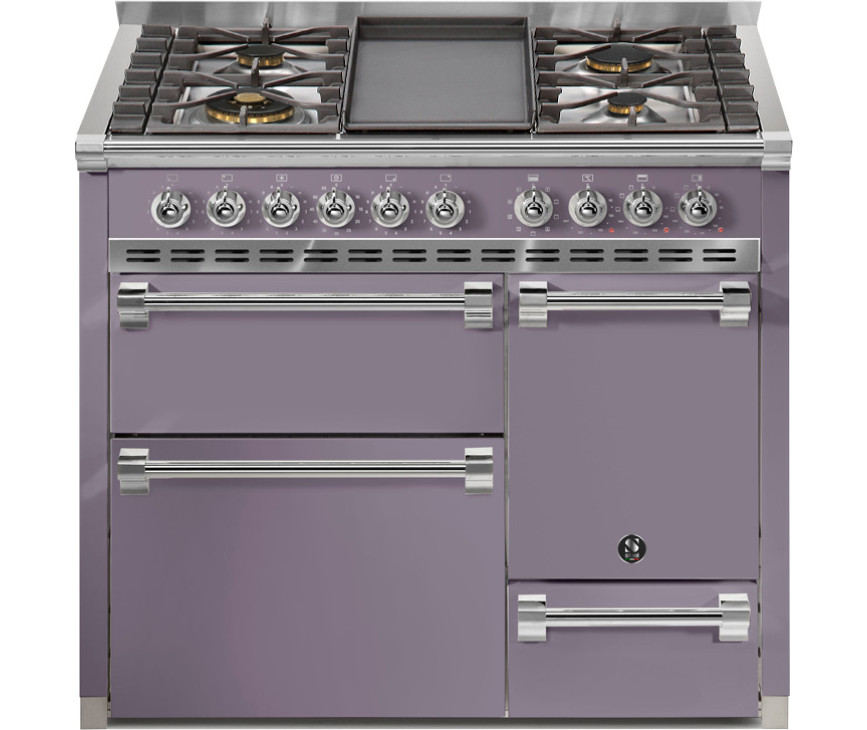 Steel AQ10SFF-D-4B Ascot gas fornuis - 100 cm - combi-stoomoven