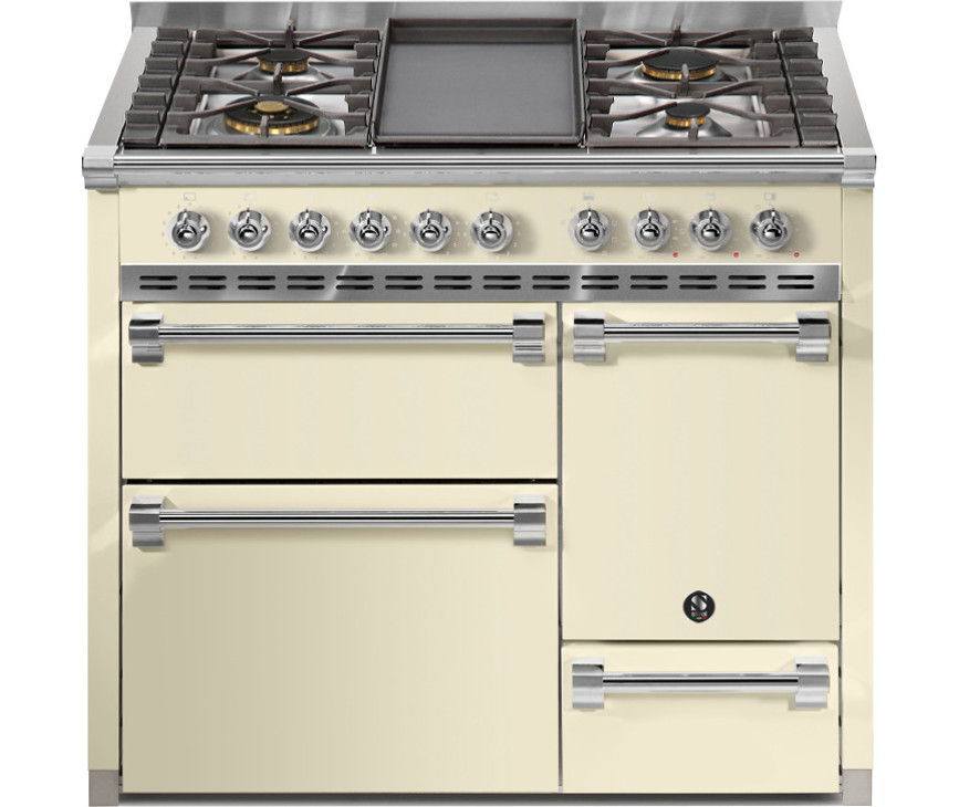 Steel AQ10SFF-D-4B Ascot gas fornuis - 100 cm - combi-stoomoven