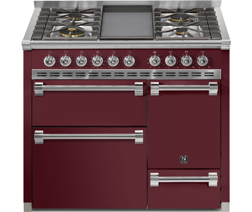 Steel AQ10SFF-D-4B Ascot gas fornuis - 100 cm - combi-stoomoven