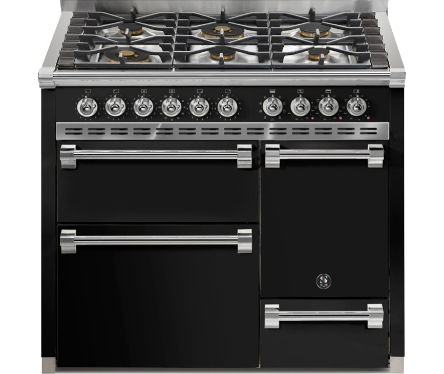 Steel AQ10SFF-D-6W Ascot gas fornuis - 100 cm - combi-stoomoven
