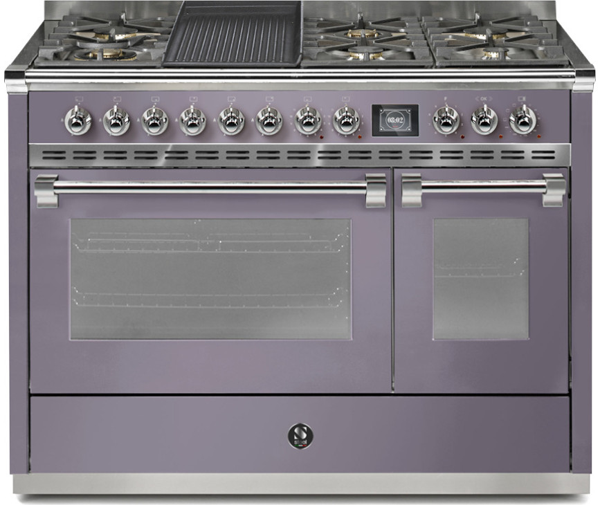 Steel AQ12SF-4TM Ascot gas fornuis - combi-stoomoven - 120 cm