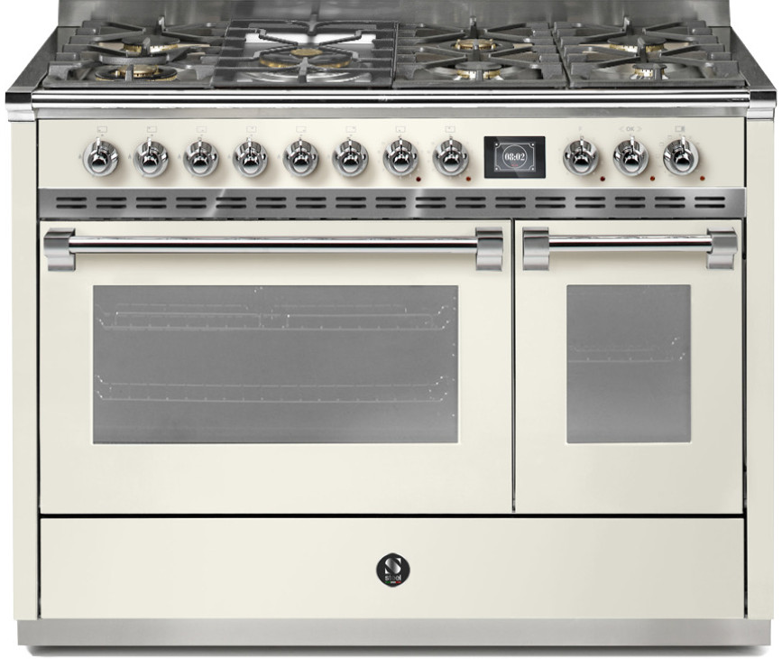 Steel AQ12SF-6M Ascot fornuis met combi-stoomoven - 120 cm
