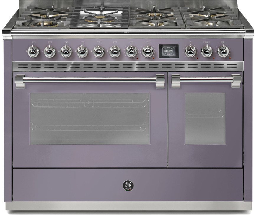 Steel AQ12SF-6T Ascot gas fornuis - combi-stoomoven -120 cm