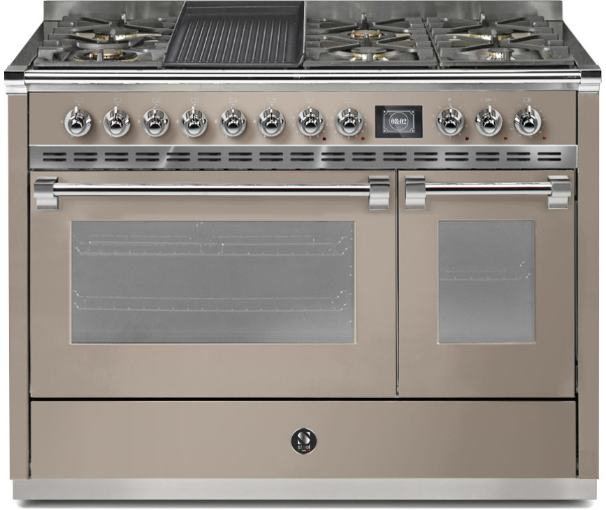 Steel AQ12SF-6T Ascot gas fornuis - combi-stoomoven -120 cm