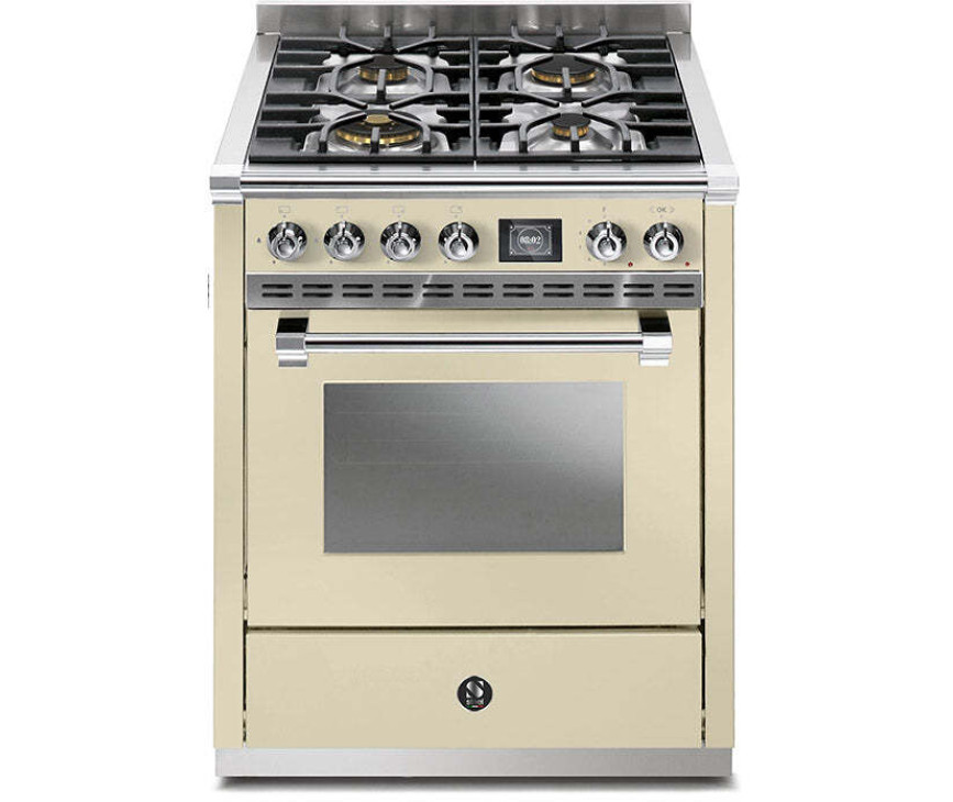 Steel AQ7S-4 Ascot gas fornuis met combi-stoom oven - 70 cm