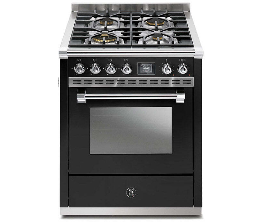 Steel AQ7S-4 Ascot gas fornuis met combi-stoom oven - 70 cm
