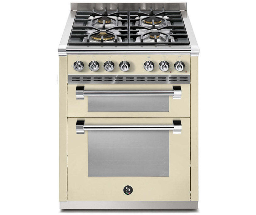Steel AQ7SF-4 Ascot gas fornuis met combi-stoomoven - 70 cm breed