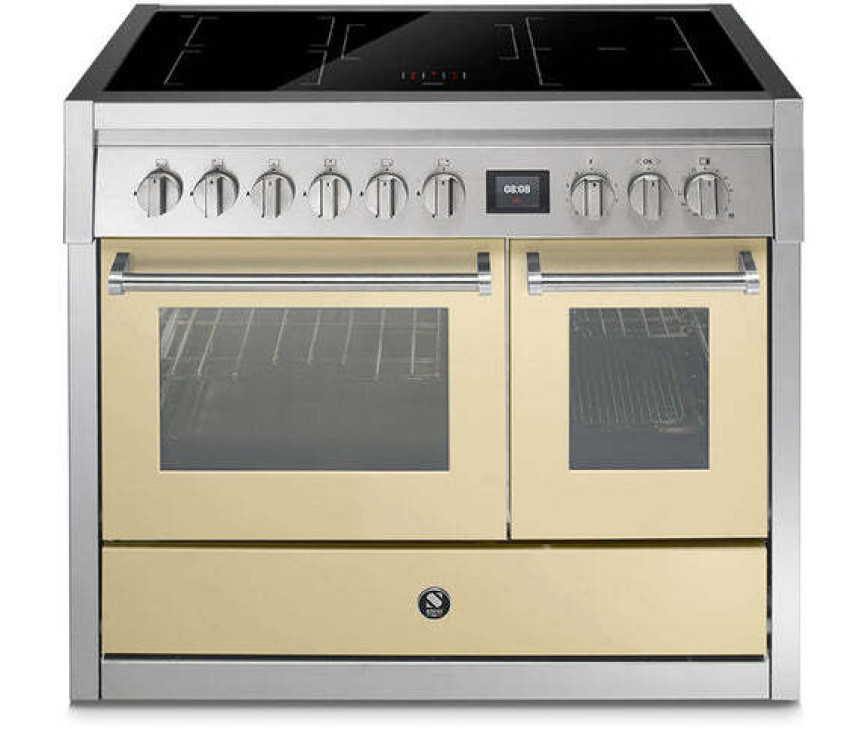 Steel GQ10SF-5FI inductie fornuis met combi-stoomoven - 100 cm breed