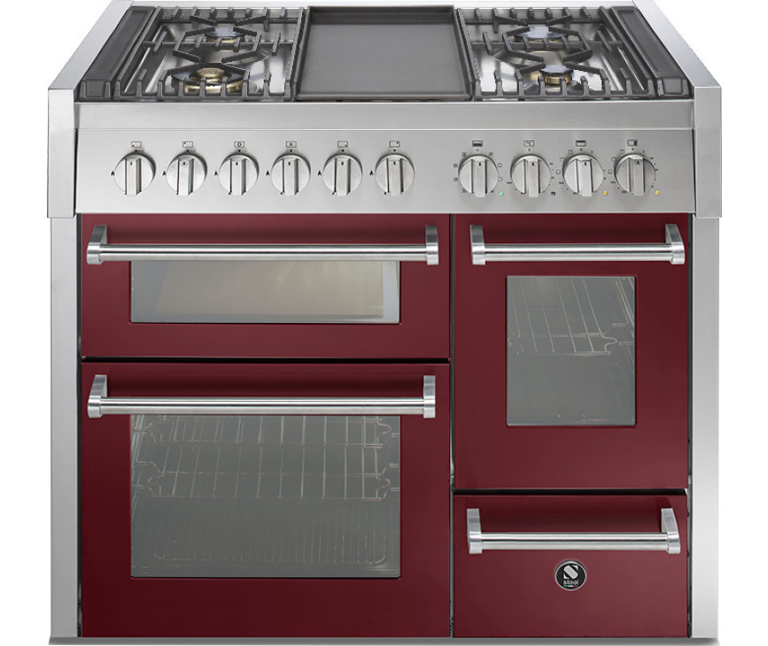 Steel GQ10SFF-4T Genesi fornuis - 100 cm. breed - Genesi