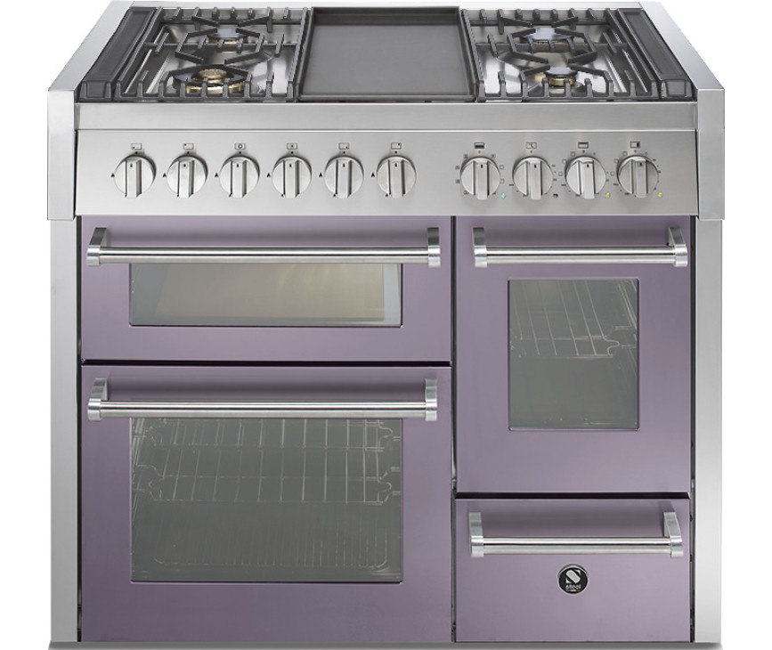 Steel GQ10SFF-4T Genesi fornuis - 100 cm. breed - Genesi
