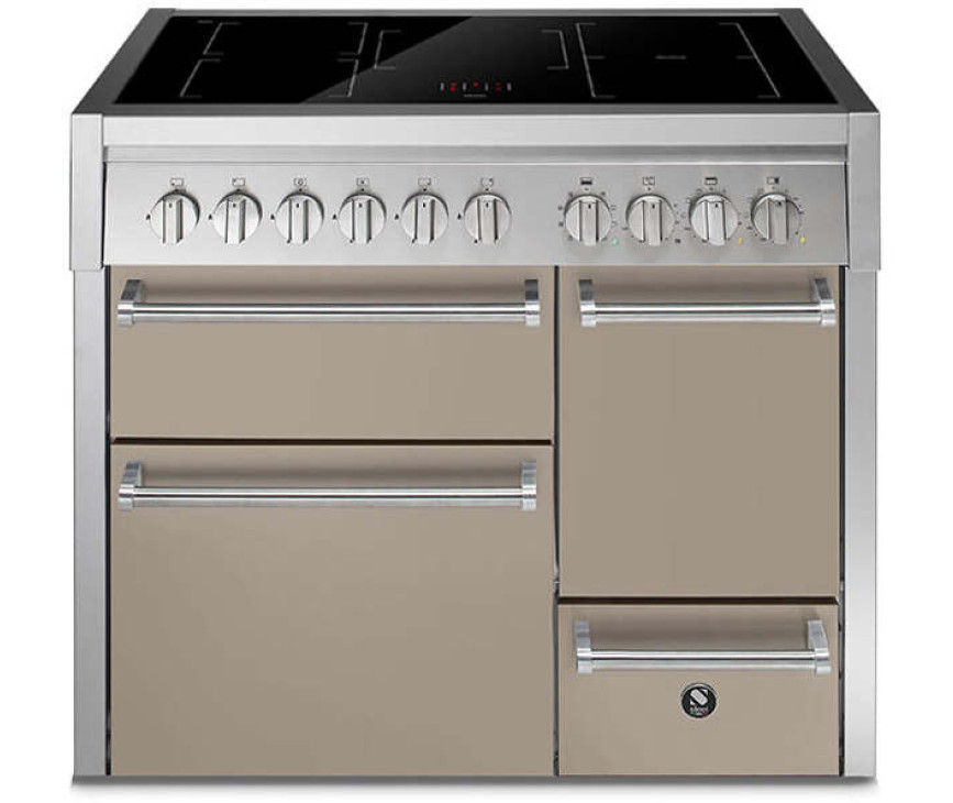 Steel GQ10SFF-D-5FI fornuis met combi-stoomoven - Genesi - 100 cm. breed